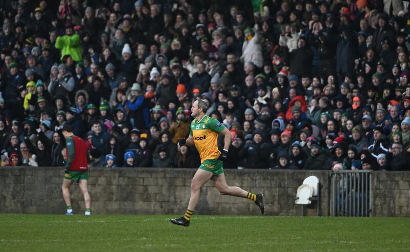 Michael Murphy's return to the county team gave Donegal fans a big lift. Photograph: Andrew Paton/Inpho