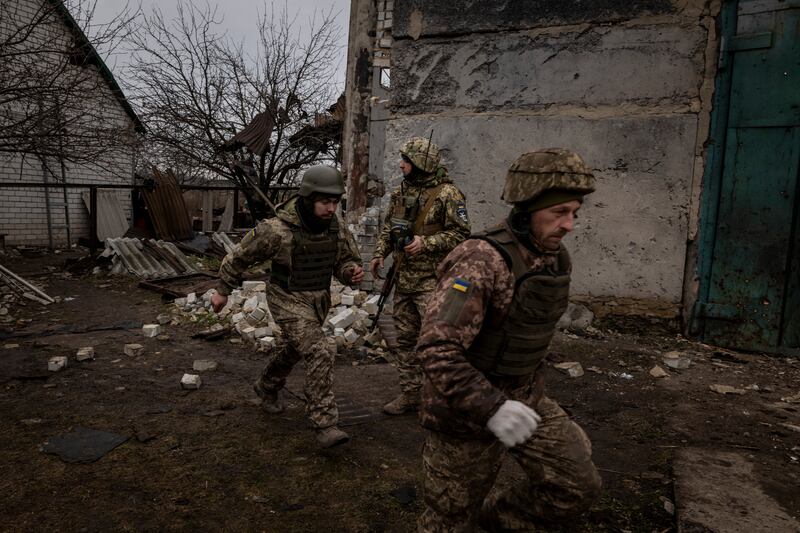 Ukraine said it had shot down all 39 drones Russia had launched in a third night of air strikes on civilian targets in Kyiv and other cities. Photograph: Nicole Tung/The New York Times