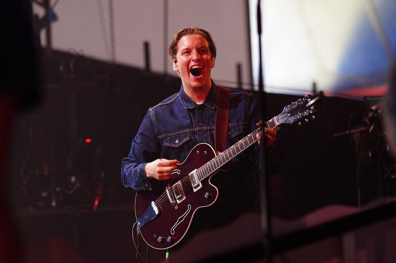 George Ezra at Glastonbury 2022. Photograph: Ben Birchall/PA 