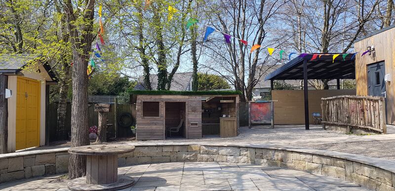 Willow Outdoor Preschool, Co Roscommon. The early learning centre has been a passion project for Katie Glynn and her husband, Declan Glynn, who designed and built the facilities on land gifted by her father.