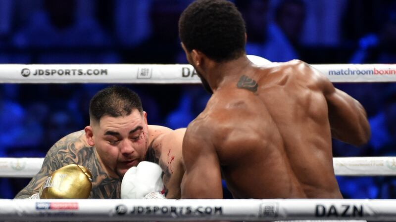 Ruiz admitted afterwards that he should have been in better shape. Photo: Getty Images