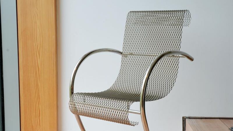 Garrett O’Hagan’s favourite objects include a chair by Shiro Kuramata. Photograph: Alan Betson