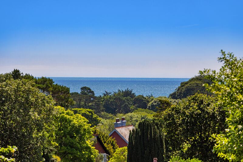 The sea view from the house