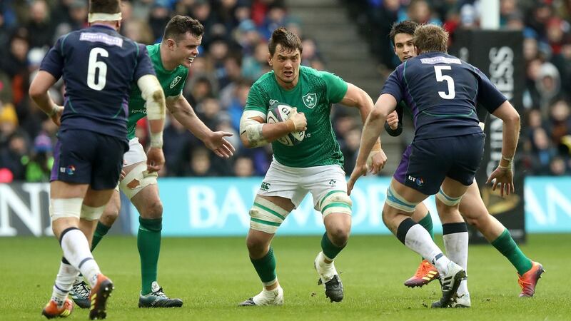 Connacht will have to play the Cheetahs without Quinn Roux, who was brought straight into Ireland’s starting team against Scotland last weekend. Photograph: David Rogers/Getty Images