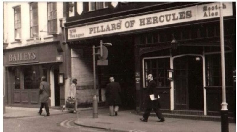 The Soho bistro, next door to the Pillar of Hercules pub, that  gave Baileys its name
