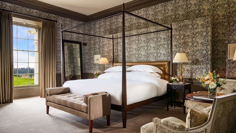Presidential suite at Carton House, Co Kildare. Photograph: Barry Murphy