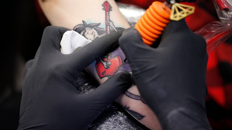 General views from Wild Cat Tattoo, Jervis Street, Dublin. Photograph: Nick Bradshaw for The Irish Times
