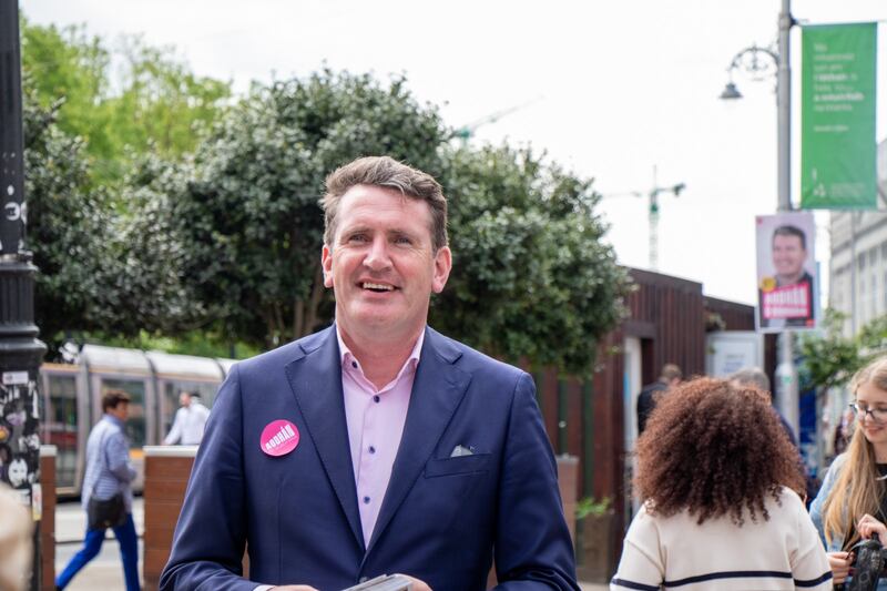 European election candidate Aodhán Ó Ríordáin: One of 23 contestants for the four European Parliament seats in the Dublin constituency, Ó Ríordán, Labour’s spokesman on education and justice, sees himself 'in the running' to take one of them.
