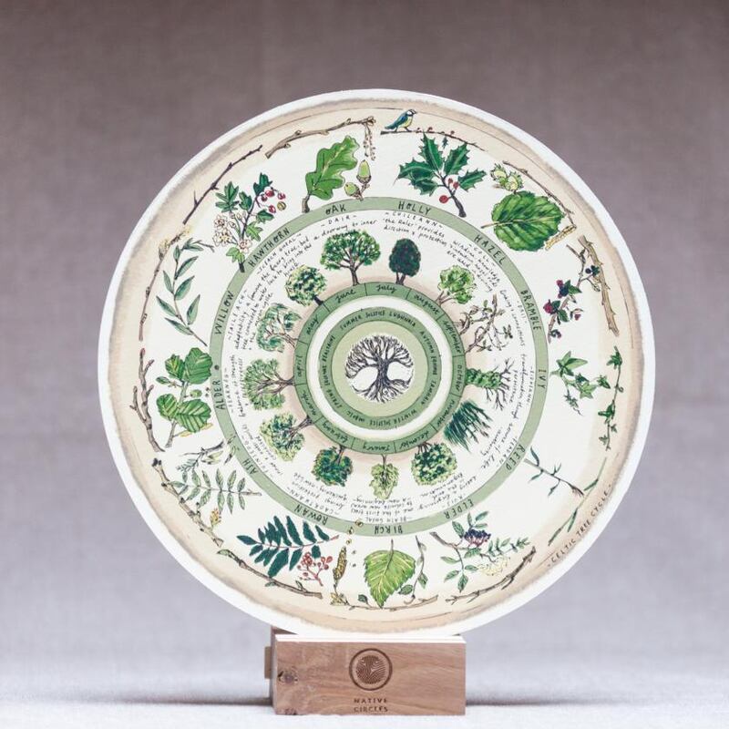 Native Circles Celtic tree calendar by Emily Robyn Archer €45