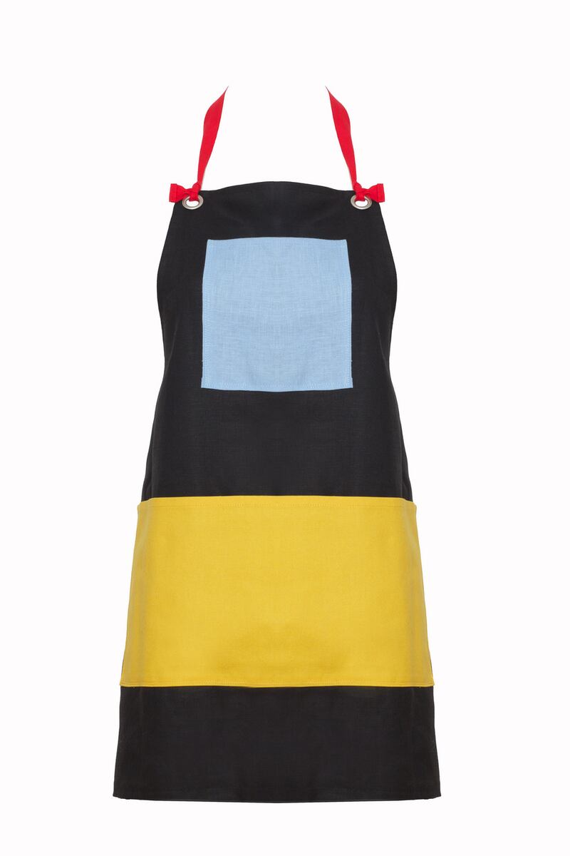 Block colour apron from Louisa Jane Design.