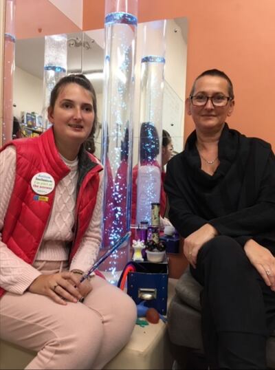 Ailis and Áine of family business Thinking Toys.