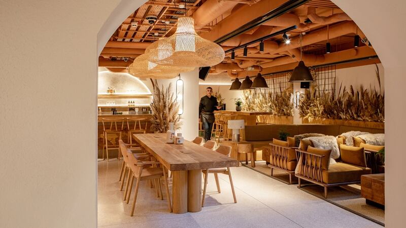 Inside The Wren Hotel, Dublin. Photograph: Ruth Maria