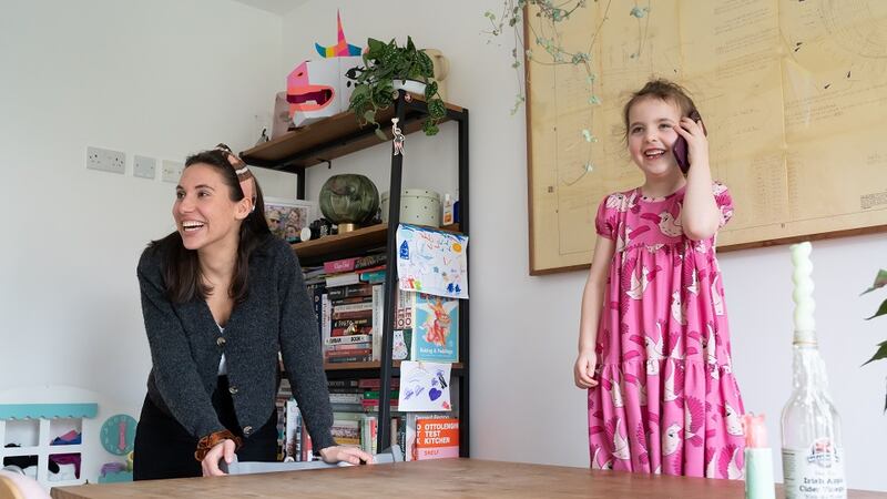 Au pair Bernedetta and Neeta