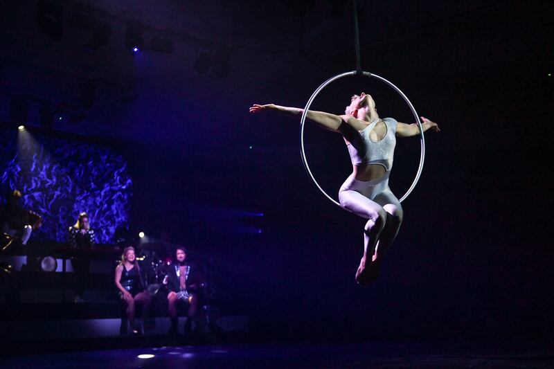 Wake is a stadium show in scale, energy and intention. 'We’re a small island, a small ecosystem,' Philip says. Photograph: Ruth Medjber