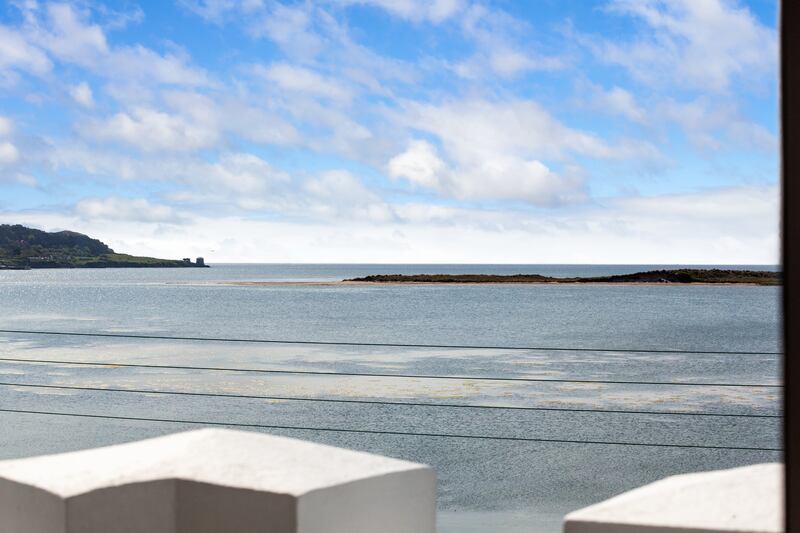 An impressive view from the top floor.