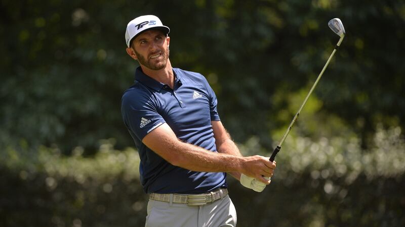 Dustin Johnson wins the WGC-Mexico Championship golf tournament at Chapultecpec Golf Club. Photograph: Orlando Ramirez/USA Today