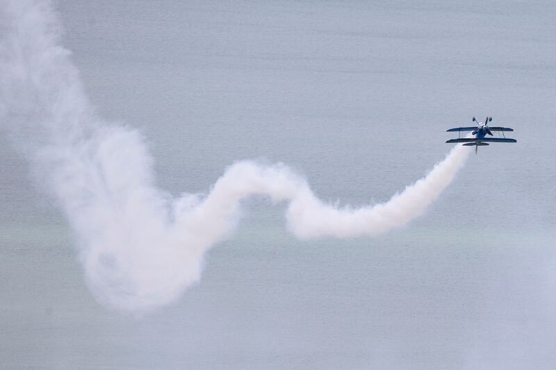 Bray Air Display: Jet Pitts aerobatic display aircrafts. Photograph: Tom Honan