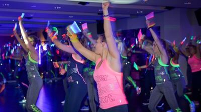 Clubbercise mixes easy-to-follow aerobic classics with club classics from the ’90s.