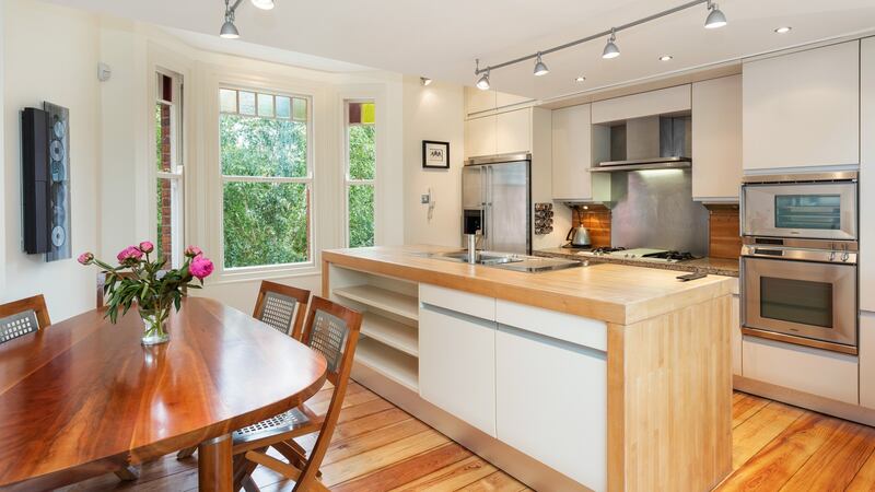 Contemporary kitchen.