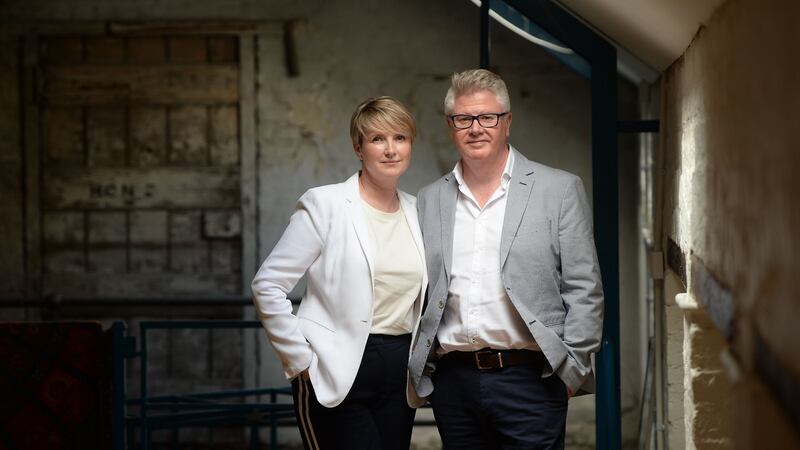 Paul and Marie Flynn who own the Tannery in Dungarvan: ‘On Wednesday night we were open to the public and it went very well.’ Photograph: Alan Betson/The Irish Times