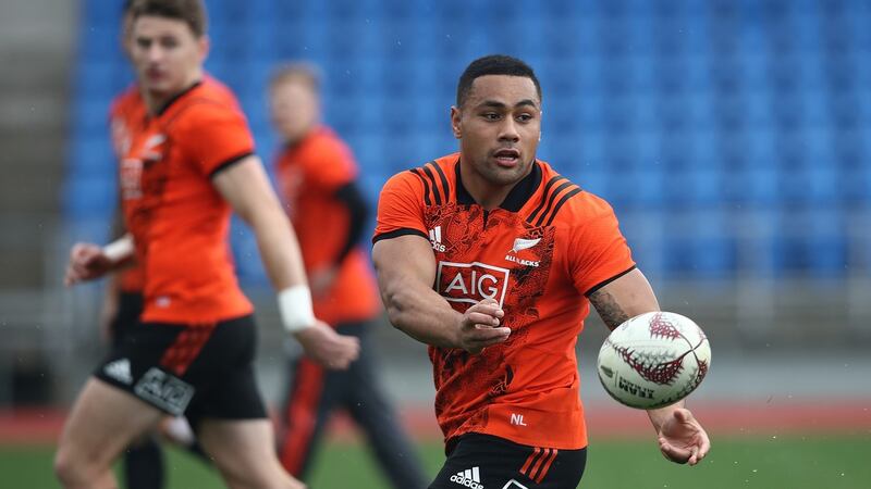 Ngani Laumape starts for the All Blacks against the Lions on Saturday. Photograph: Phil Walter/Getty