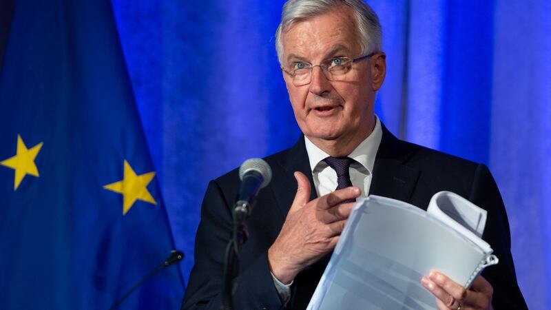 EU chief Brexit negotiator Michel Barnier. Photograph: Saul Loeb/AFP/Getty Images