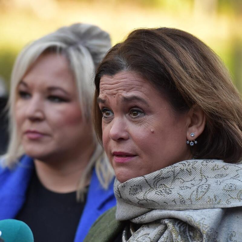 The electoral rise  of Sinn Féin has gone into reverse this year, in both the North and the Republic. Photograph: Charles McQuillan/Getty
