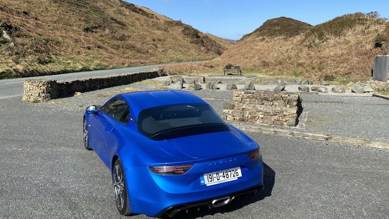 The Alpine A110 is priced somewhere in the €80,000 ballpark
