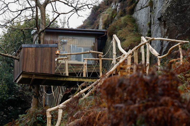 Balance Treehouse, Ring of Gullion. Courtesy of Phil Magowan/Press Eye