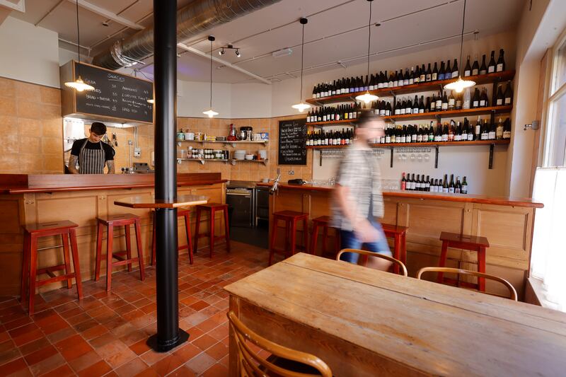 Bar Pez takes its wine very seriously. Photograph: Alan Betson