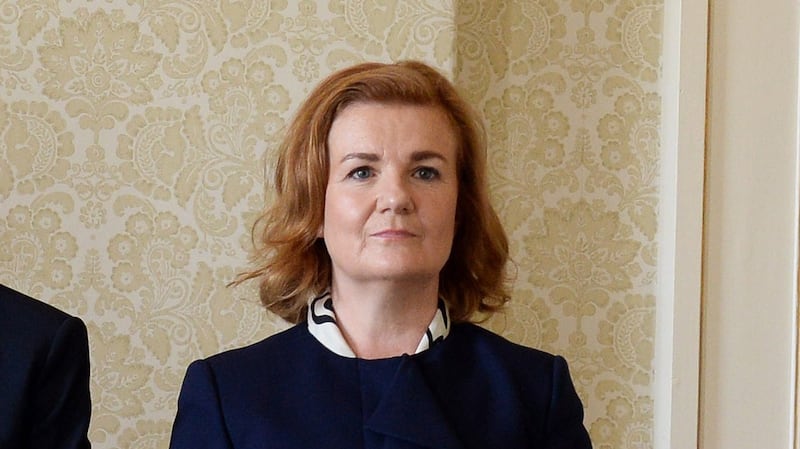 Ms Justice Eileen Creedon sentenced each of the two men to seven years in prison for the rape of their former school mate at a house party three years ago. Photograph:  Cyril Byrne