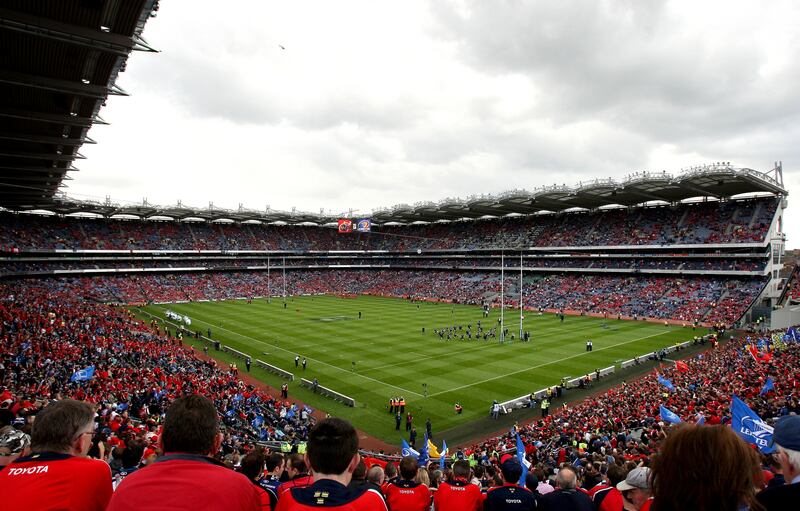 The 2009 Heineken Cup semi-final at Croke Park signalled a shift from Munster to Leinster in the balance of power between the provinces. Photograph: James Crombie/INPHO