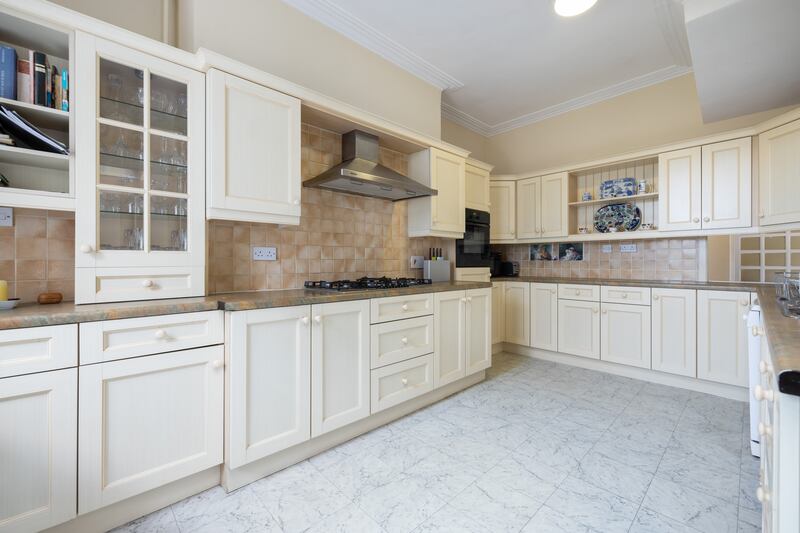 The kitchen area is ripe for a reimagining