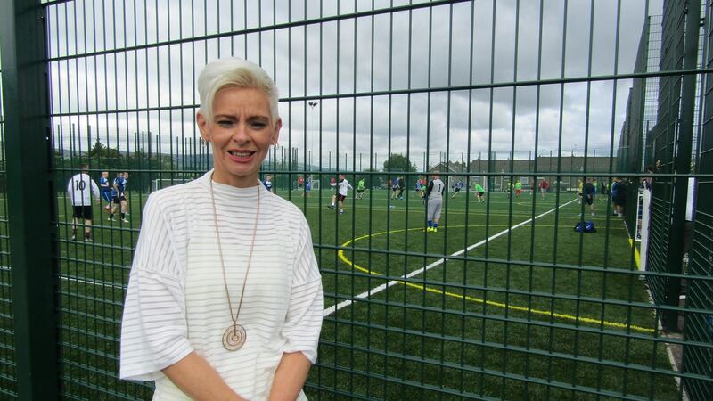 Mark McCann's mother Lorraine Curran