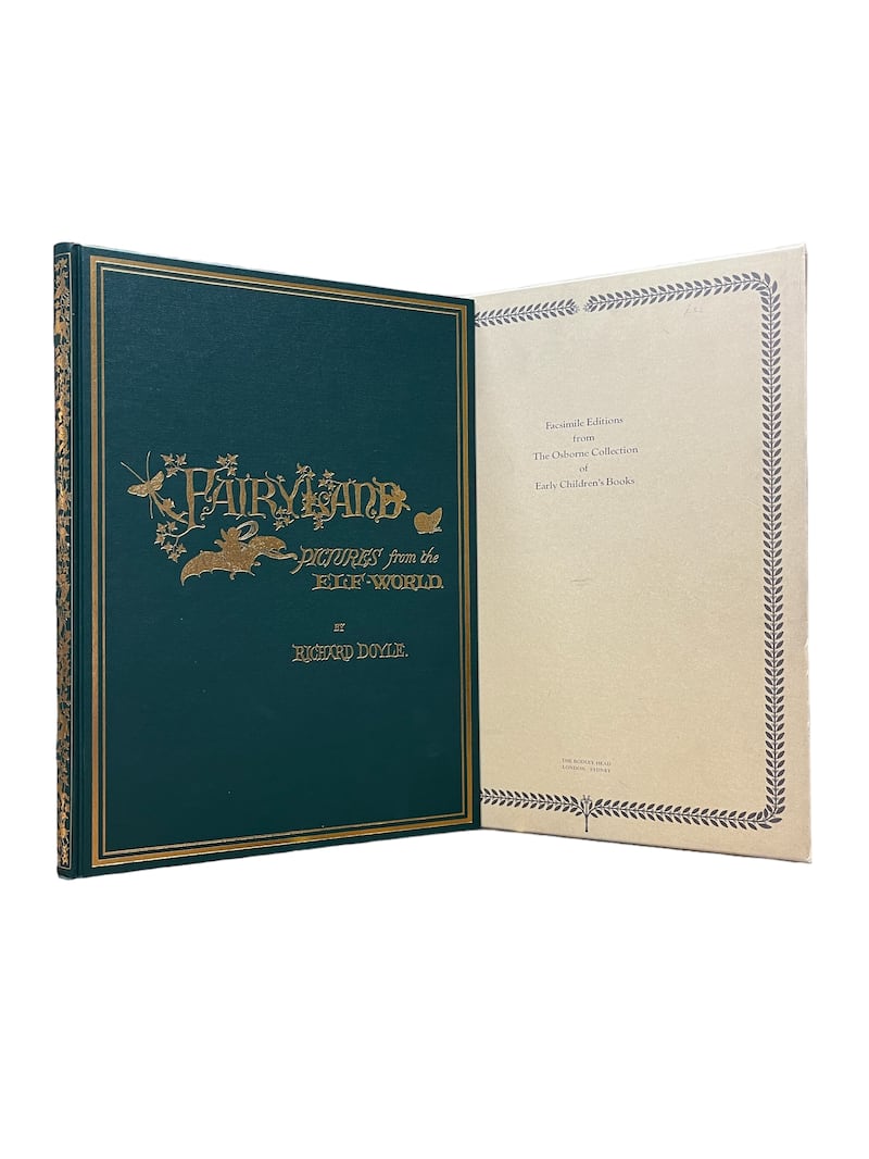 Richard Doyle, from facsimile edition of In Fairyland: A Series of Pictures from the Elf World with text by William Allingham