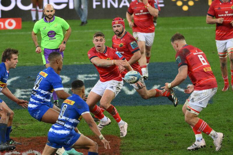 Crowley created the lineout that led to Gavin Coombes' disallowed try. Photograph: Steve Haag Sports/Thinus Maritz/Inpho