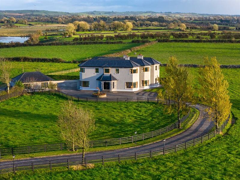 This Roscommon property has mountain and river views
