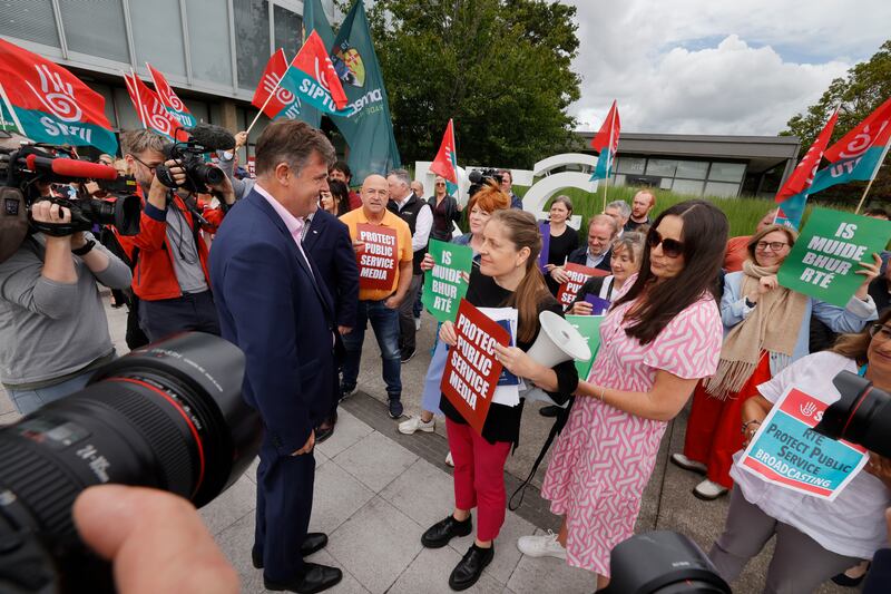 Kevin Bakhurst: Ryan Tubridy is being paid a wage currently − but it is lower than what was originally sought in an invoice put in as the controversy raged. Photograph: Alan Betson 
