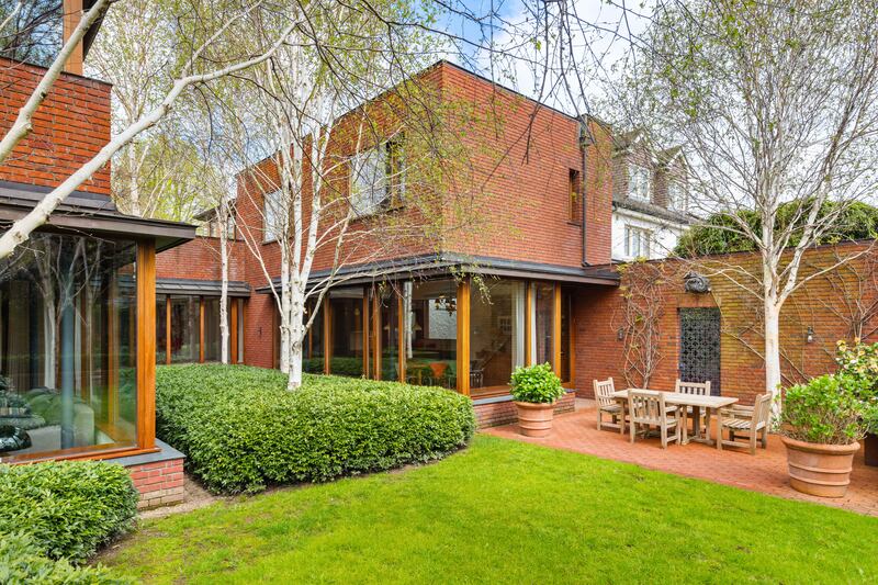 Rear of house and garden