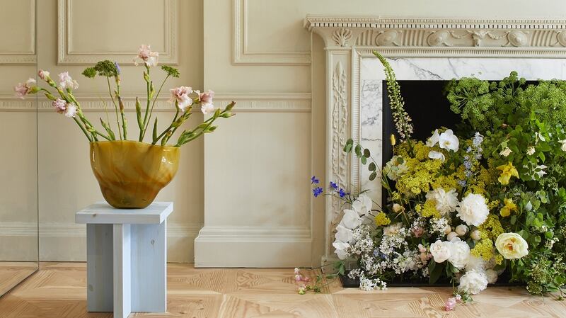 Cecilie Bahnsen Worm Installation at 5 Carlos Place. Photograph:  Astrid Templier