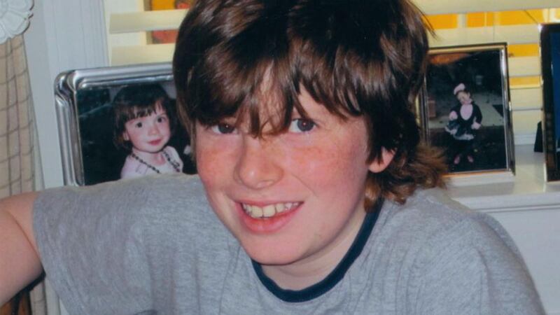 Rory Staunton died in April 2012 after scraping his arm during a basketball game. Photograph: Handout via The New York Times