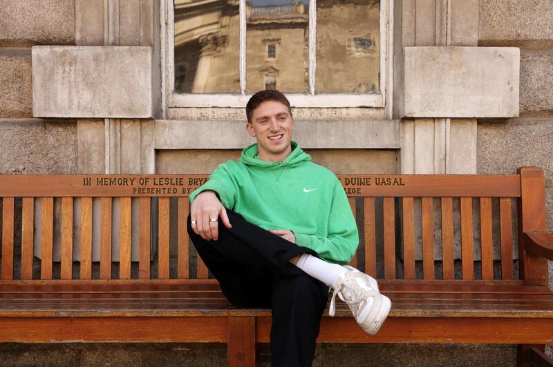 Trinity student Jack Ryan. Photograph: Laura Hutton