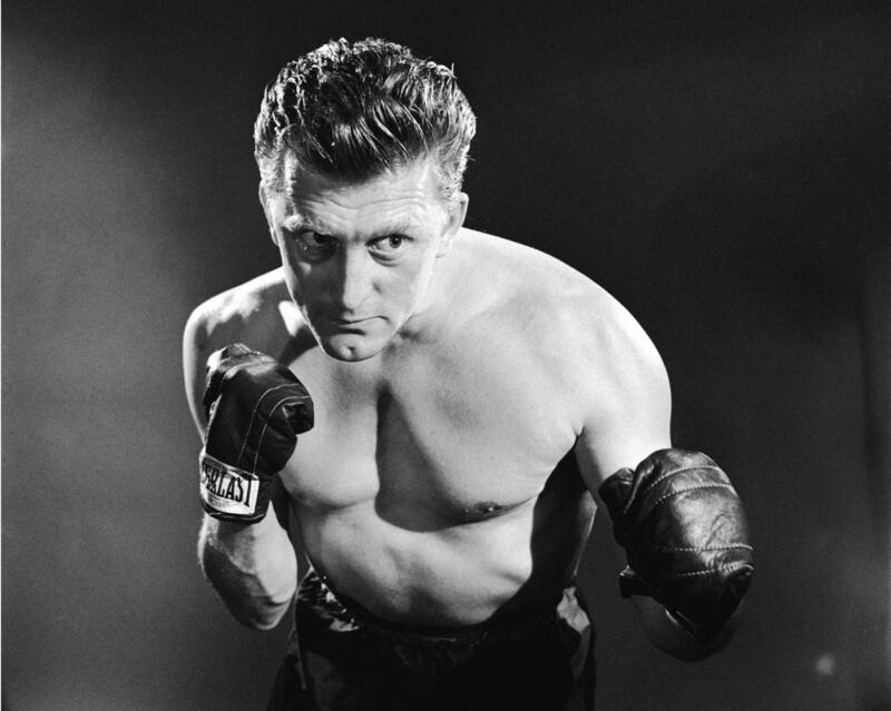 American actor Kirk Douglas in a promotional portrait for ‘Champion’, directed by Mark Robson, 1949. Photograph:  Silver Screen Collection/Getty