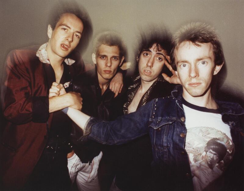 The Clash: Joe Strummer, Paul Simonon, Mick Jones and Topper Headon in 1978. Photograph: Michael Putland/Getty