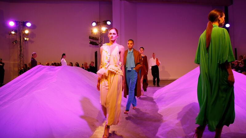 The BT 2020 Fashion show at the Douglas Hyde Gallery in Dublin. Photograph Nick Bradshaw/The Irish Times
