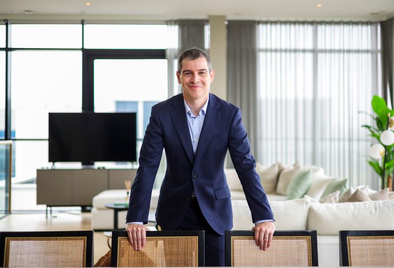 Estate agent Owen Reilly. Photograph: Fennell Photography