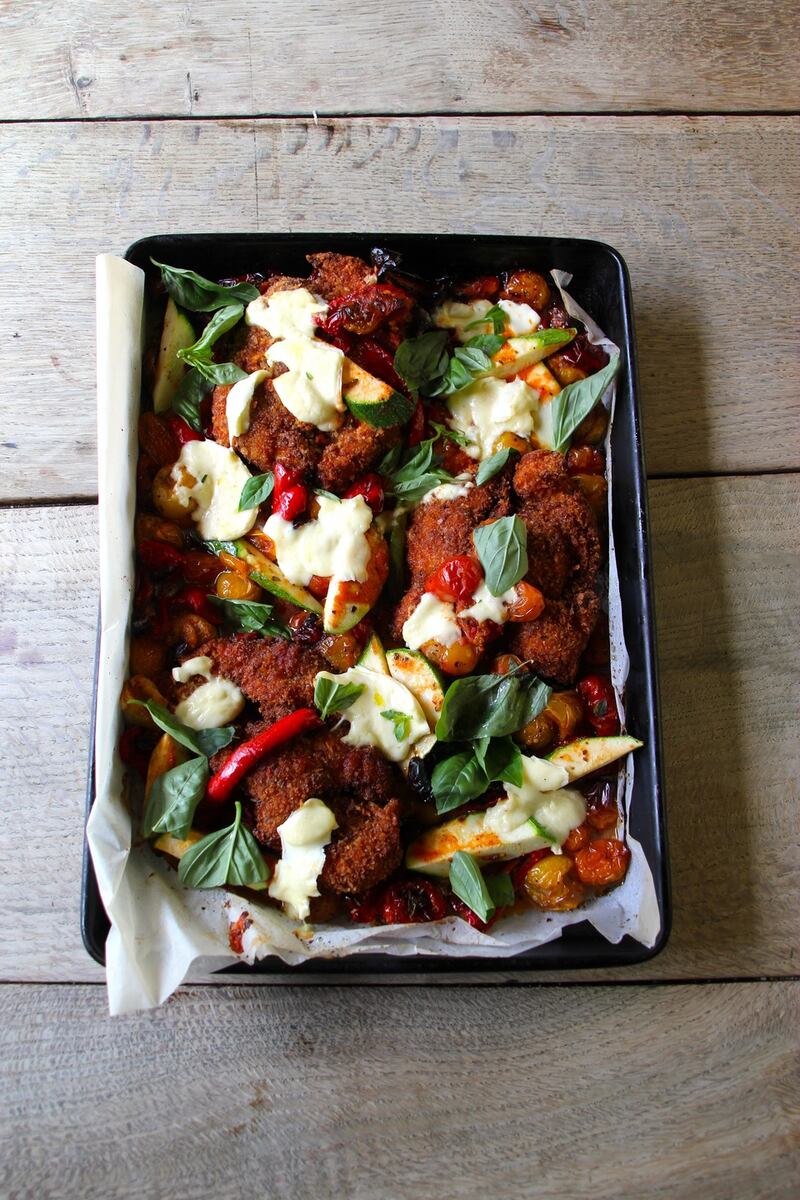 One-pan chicken Parmesan