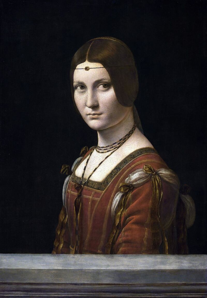 Leonardo: La Belle Ferronnière. Photograph: Musée du Louvre