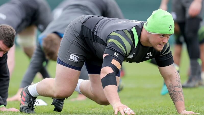 Andrew Porter will replace the injured Tadhg Furlong. Photograph: Dan Sheridan/Inpho