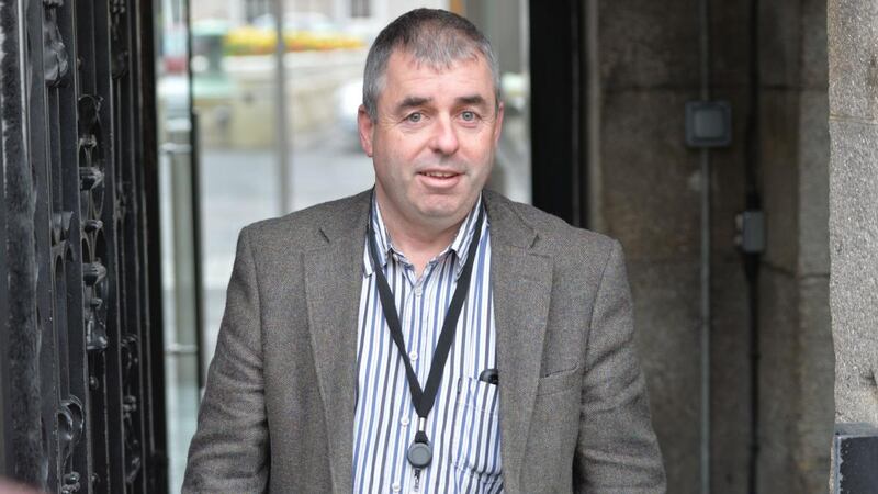 Minister of State at the Office of Public Works Kevin Boxer Moran: gave his present in person to the prince. Photograph: Alan Betson